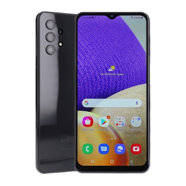 Samsung Galaxy A32 5G Dual-SIM 64GB Black Android Smartphone guter Zustand