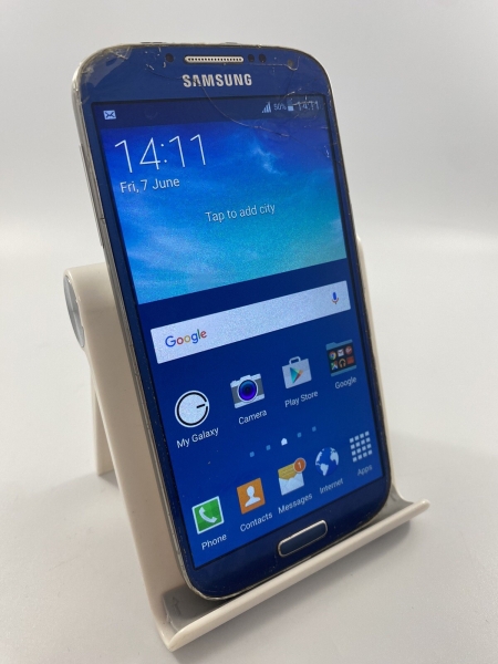 Samsung Galaxy S4 Royal Blue Three Network 16GB 5,0″ Android Smartphone gesprungen