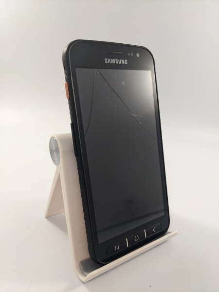 Samsung Xcover 4s schwarz entsperrt 32GB Smartphone gesprungen unvollständig