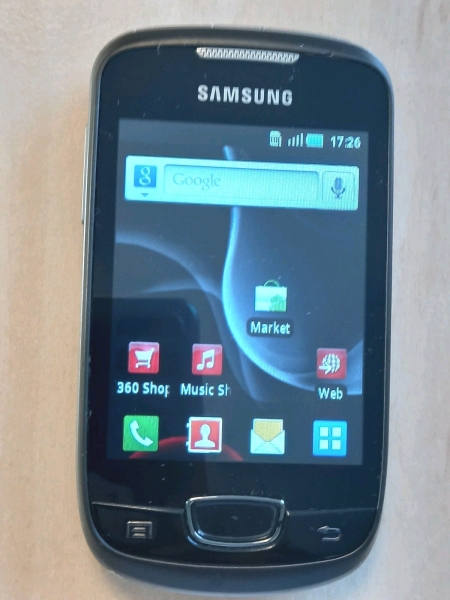 Samsung Galaxy mini GT-S5570 braun Vodafone/Lebara Smartphone