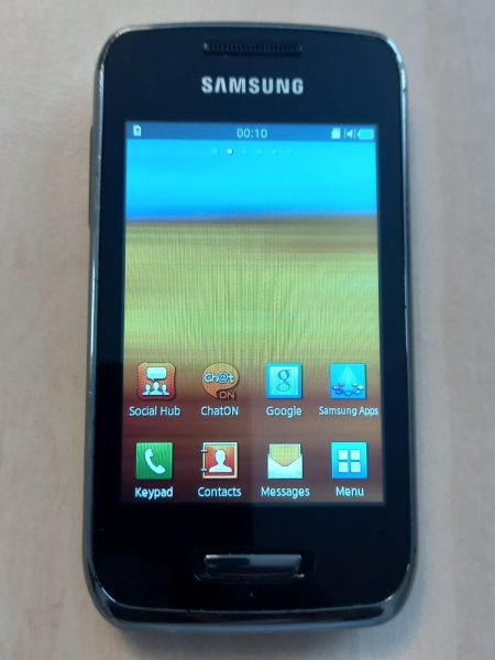 Samsung Wave Grey GT S5380D 210MB entsperrt Smartphone