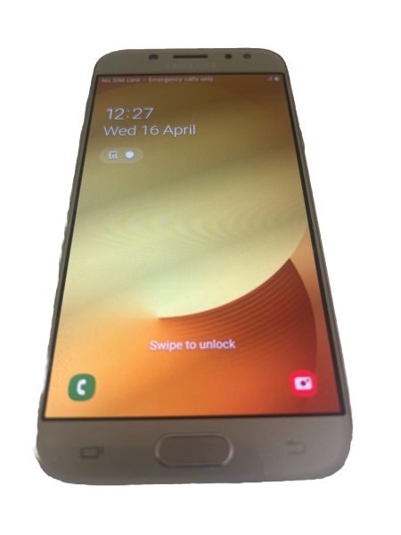 Samsung Galaxy J5 2017 SM-J530F 16GB entsperrt gold.      (DK220)