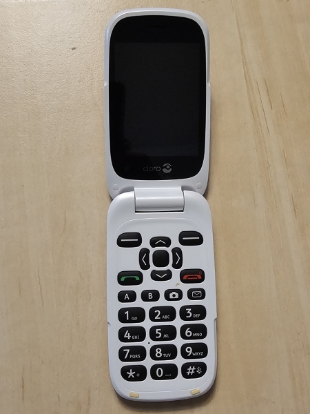 Doro PhoneEasy 6520 rot entsperrt Smartphone