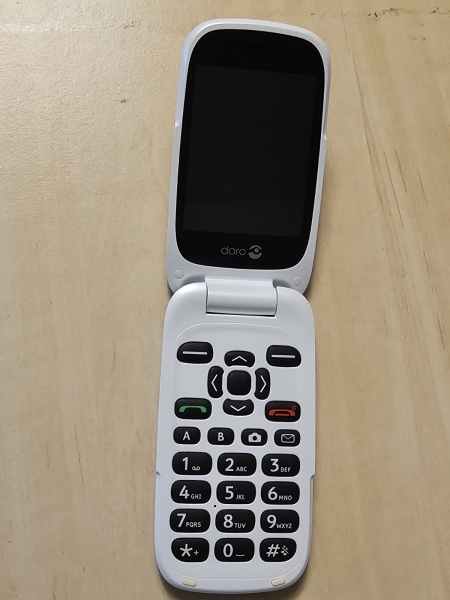 Doro PhoneEasy 6520 dunkelgrau entsperrt Smartphone