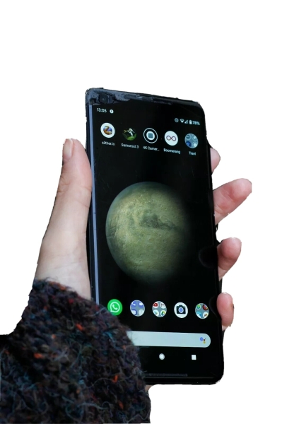 Pixel 2 XL 64GB Google Just Black entsperrt Smartphone funktioniert