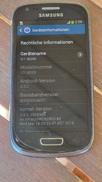 📱Samsung Galaxy S3 mini GT-I8200 Smartphone – Schwarz – 8GB – NFC 📱