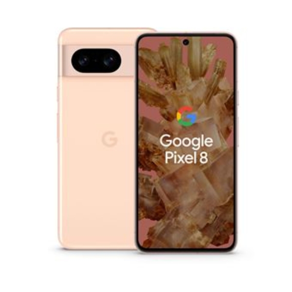 Google Pixel 8 128GB Rose Android Smartphone entsperrt makellos A+