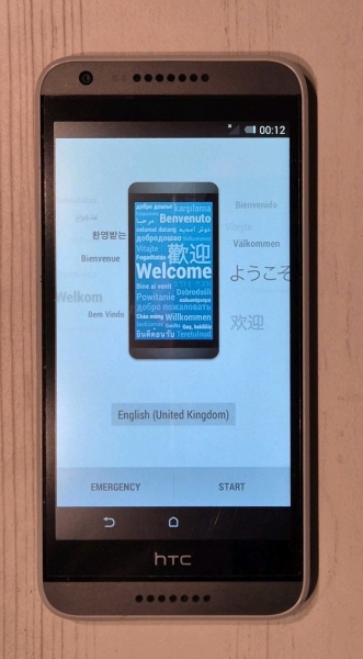 HTC Desire 620G Smartphone mit Dual-Sim