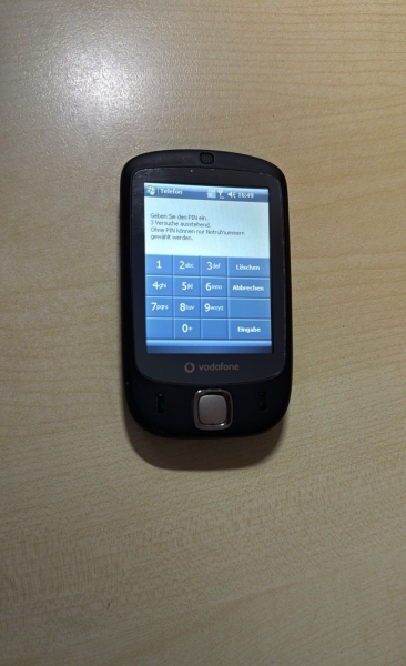 HTC Touch Schwarz (Ohne Simlock) Smartphone ELF0100 VPA Geprüft, Händler,