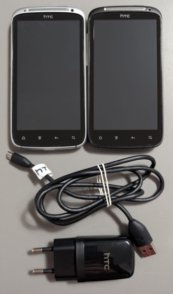 2x HTC Sensation Schwarz-Grau/Weiß-Grau Smartphone /Handy ohne OVP