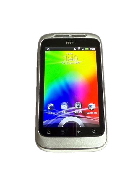 Kleines Smartphone HTC Wildlife S A510e Zweithandy gebraucht Funktioniert