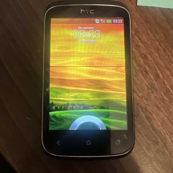 HTC Desire C schwarz Single Sim 8GB 3,5″ Android Smartphone