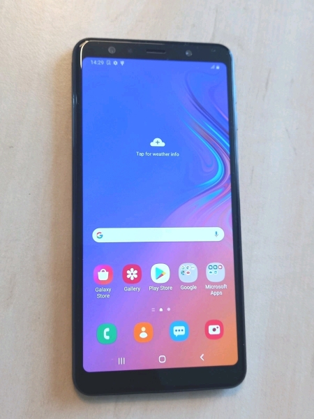 Samsung Galaxy A7 (2018) 64GB Android 10 SM-A750FN schwarz Smartphone