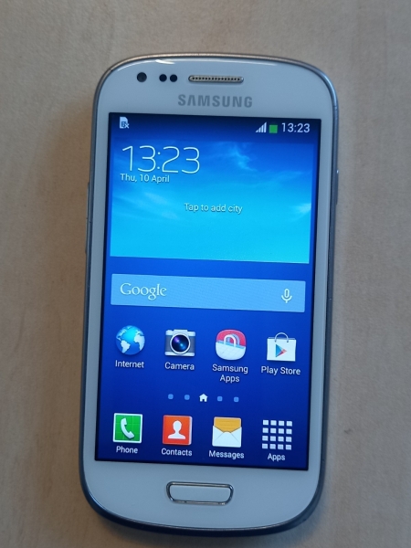 Samsung Galaxy Slll mini weiß 8GB entsperrt Smartphone GT-I8190n