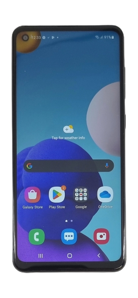 Samsung Galaxy A21s Smartphone, 32GB, Netzwerk entsperrt, schwarz, SM-A217F