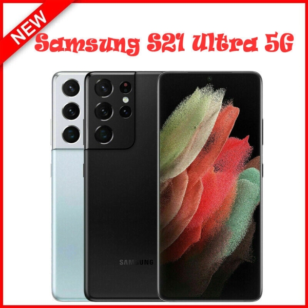 Samsung Galaxy S21 Ultra 5G G998U 128GB Fabrik Freigeschaltet Handys Smartphone