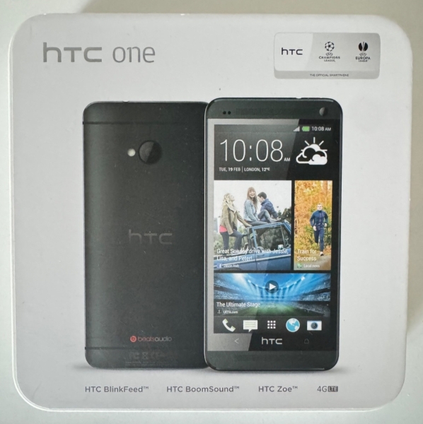 HTC One 801n, in Schwarz, Unbenutzt, Android Smartphone, in OVP