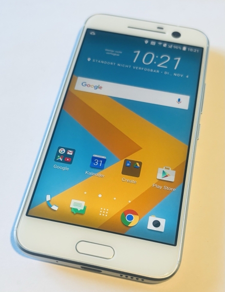 HTC 10 Smartphone, 32GB,LTE, 12MP, 4K,456 Std.Laufz,Fingersensor,Full Metal, TOP