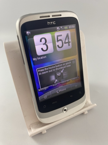 HTC Wildfire weiß Tesco Network 512MB 3,2″ Android Touchscreen Smartphone