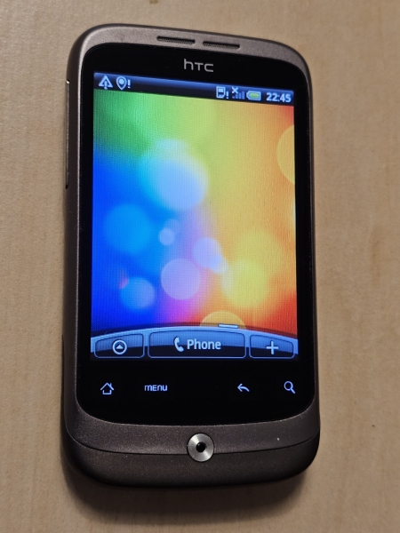 HTC Wildfire A3333 braun Smartphone Lebara/Vodafone