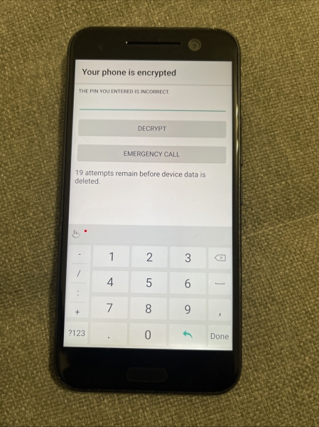 SMARTPHONE MOBILTEIL HTC 10 5,2“ 4GB / 32GB 3000mAh 12MP – SCHWARZ