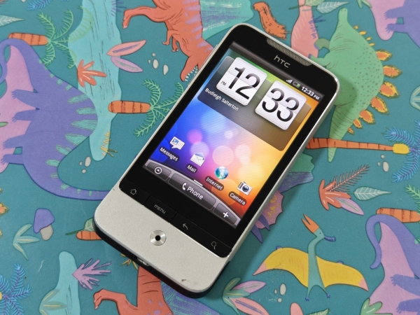HTC Legend (entsperrt) Classic OG Android Smartphone silber