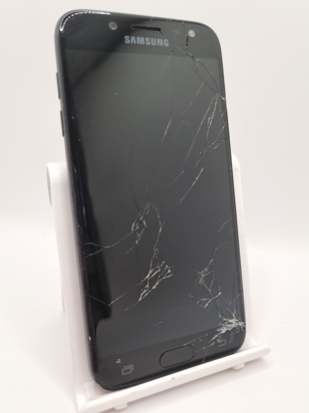 Samsung Galaxy J5 2017 schwarz 16GB 5,2″ Android Smartphone gesprungen defekt #B