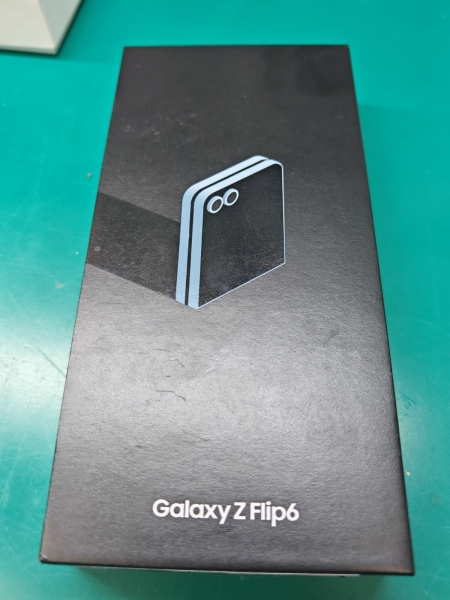 Samsung Galaxy Z Flip 6 256GB entsperrt Android Smartphone SILBER MAKELLOS A++