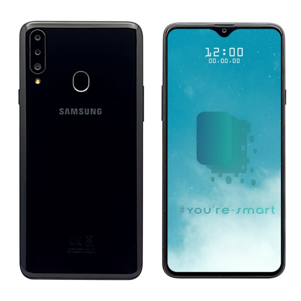 Samsung Galaxy A20s 32 GB Schwarz – Dual Sim Smartphone *Sehr gut* DE Händler
