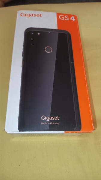 Smartphone Gigaset GS4 Schwarz 64GB Dual Sim, gebraucht