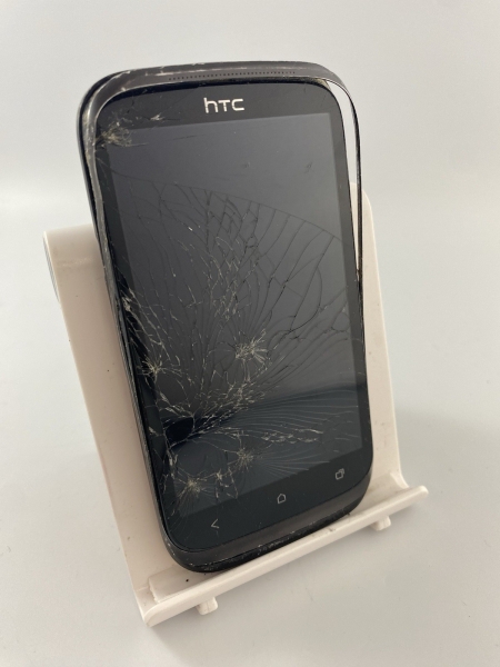 HTC Desire X schwarz entsperrt 4GB 4,0″ 5MP Android Smartphone gesprungen #Defekt #C06