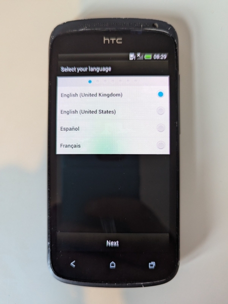 HTC One S – 16GB – schwarz (Orange) Smartphone