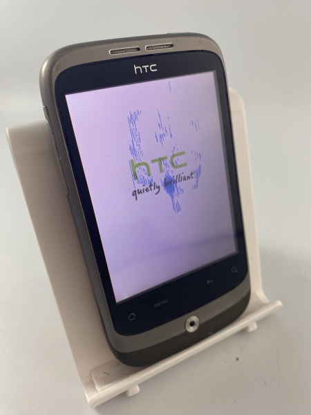 HTC Wildfire braun entsperrt 512MB 3,2″ 5MP Android Smartphone Defekt #C04