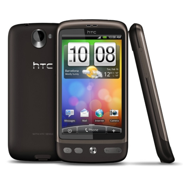 HTC Desire A8181 – Smartphone Handy (entsperrt) schwarz klassisches Retro-Modell