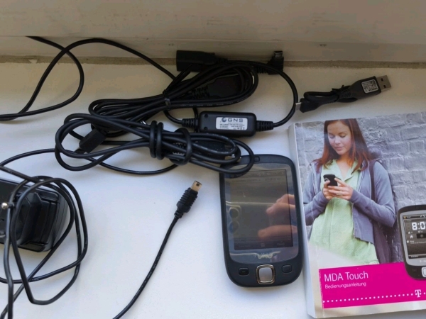 HTC  Touch P3450 – Schwarz (Ohne Simlock) Smartphone