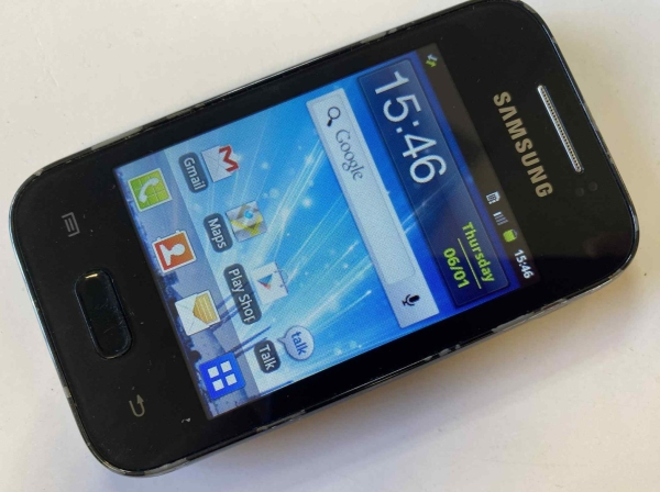 Samsung Galaxy Y S5363 Smartphone (entsperrt) grau Android 2.3 Smartphone