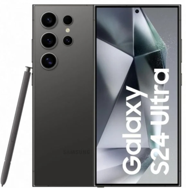 Samsung Galaxy S24 Ultra 5G 256GB Smartphone schwarz Samsung Garantie UK Modell