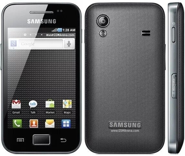 Brandneu Samsung Galaxy Ace GT-S5830 Smartphone schwarz entsperrt original verpackt