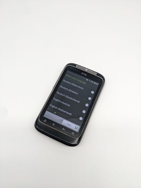 HTC Wildfire-S PG76100 Schwarz Smartphone | OHNE SIMLOCK | VOLL FUNKTIONSFÄHIG
