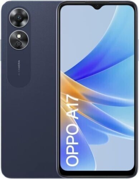 Oppo A17 64GB 4GB CPH2477 6,56″ 4G Dual Sim Android Smartphone entsperrt Drk Blue