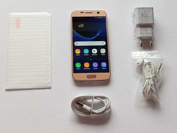 Samsung Galaxy S7 – SMG930F – 32GB Smartphone – 5,1″ – Rosé Gold, wie neu