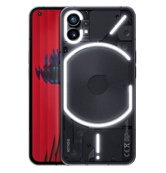 SMARTPHONE NOTHING PHONE (1) 5G 8 + 128GB DUAL SIM 6,55″ 50MP SCHWARZ KEIN…