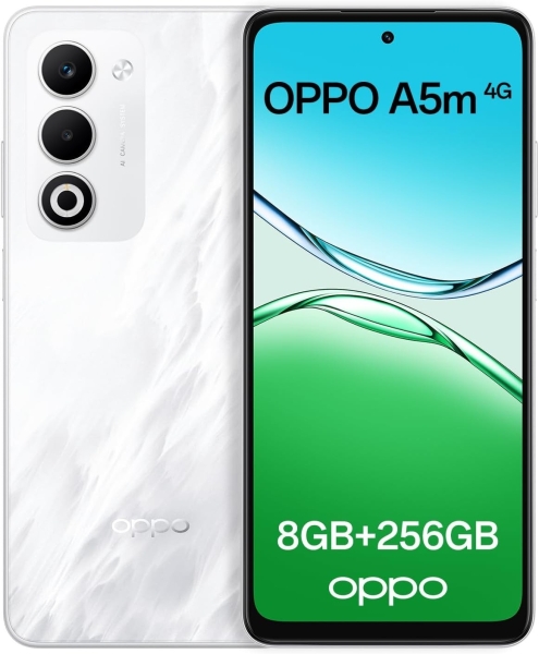 Smartphone OPPO A5M 4G 6,67″ 8+256GB Mist White WEISS
