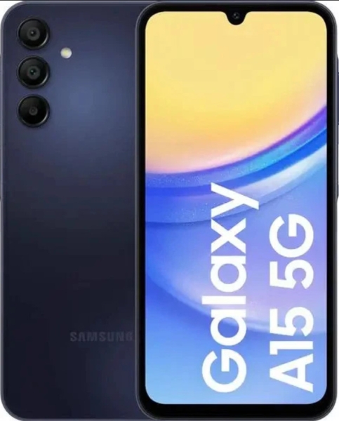 Samsung Galaxy A15 5G 128GB Dual-SIM entsperrt Smartphone – brandneu – schwarz