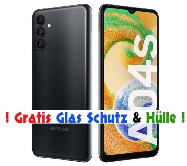 Samsung Galaxy A04s 6,5″ 32GB 50MP 5000mAh Smartphone Handy Starterset – Händler