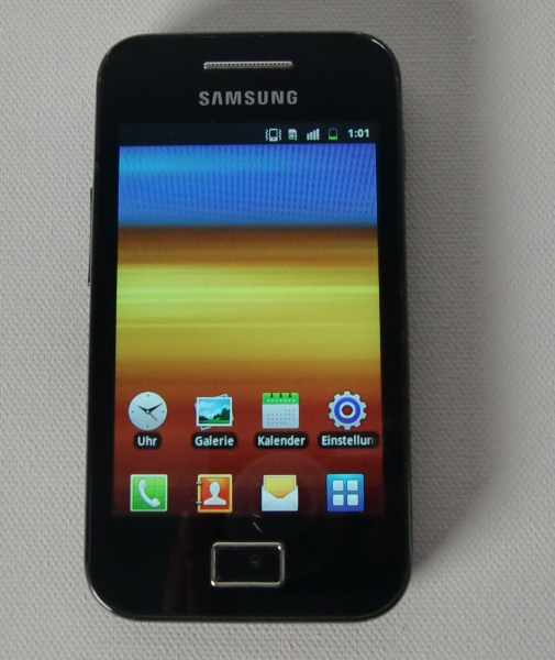 Handy/Smartphone für Kinder: Samsung Ace 1 „GT-S5830i“ ohne Akku
