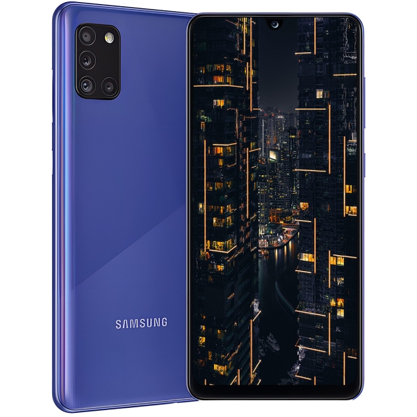 Samsung Galaxy A31 128 GB Prism Crush Blue Dual Sim Smartphone Wie Neu