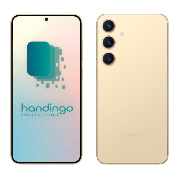 Samsung Galaxy S24 Amber Yellow 256 GB Dual Sim Smartphone Wie Neu DE Händler