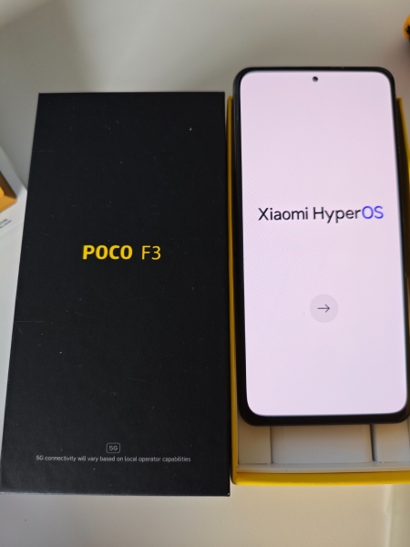 Xiaomi Poco F3 6GB/128GB Snapdragon 870 NO Samsung, Apple, IPhone Smartphone