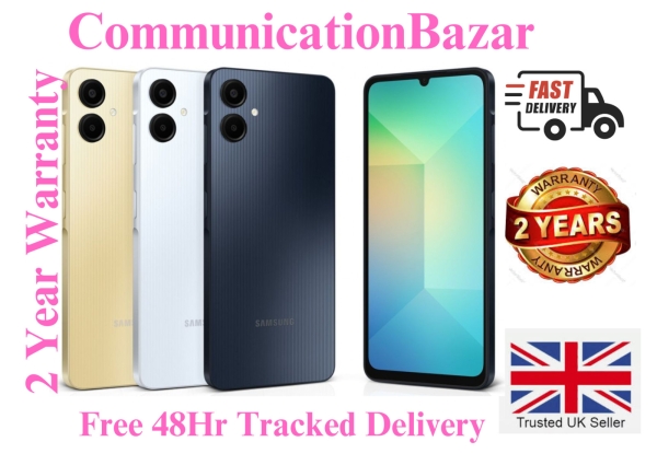 Neu Samsung Galaxy A06 64GB 4G 2024 Dual Sim entsperrt Android Smartphone